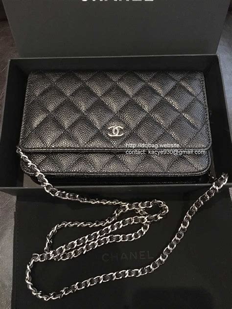 chanel wallet on chain boy vs classic|chanel classic wallet on chain.